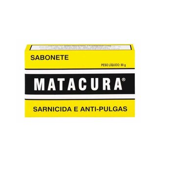 SABONETE MATACURA SARNICIDA E ANTIPULGAS 80GR