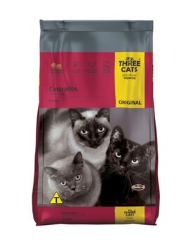 THREE CATS PREMIUM ESPECIAL ORIGINAL CASTRADOS - CARNE 10,1KG