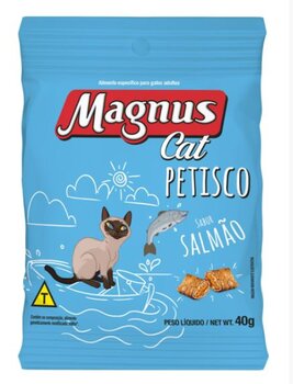 MAGNUS CAT PETISCO - SALMÃO 40G