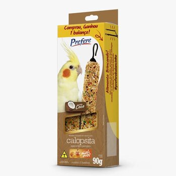 BASTÃO CALOPSITA COCO PREFERE 100GR