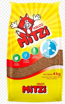 AREIA HIGIÊNICA MITZI GRANULADO 4KG