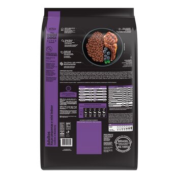 THREE DOGS SUPER PREMIUM ADULTOS PEQ. E MINI - CORDEIRO E BLUEBERRY 10,1KG