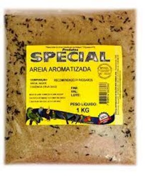 AREIA AROMATIZADA 1KG