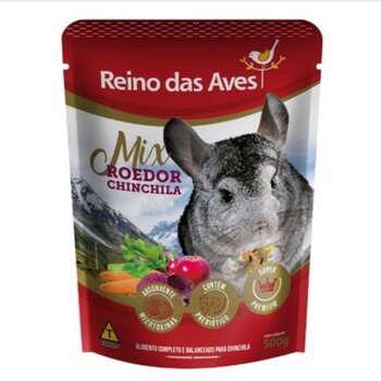 REINO DAS AVES -  MIX ROEDOR CHINCHILA 500GR