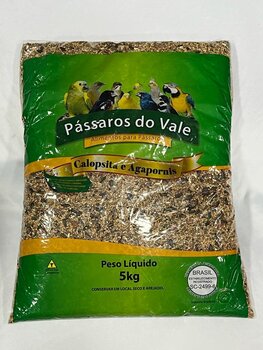 CALOPSITA E AGAPORNIS 5 KG