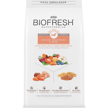 BIOFRESH SUPER PREMIUM ADULTOS CASTRADOS PEQUENOS E MINI 3KG