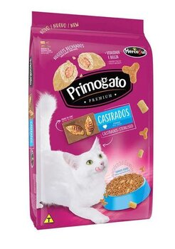 PRIMOGATO PREMIUM CASTRADOS - FRANGO 15 KG