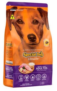 SPECIAL DOG ULTRALIFE RAÇAS PEQUENA  ADULTOS FRANGO 15KG