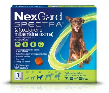 NEXGARD SPECTRA M 7,6 A 15 KG 2,0GR