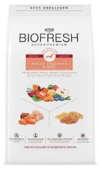 BIOFRESH SÊNIOR ADULTO RAÇAS PEQUENAS E MINI 3KG