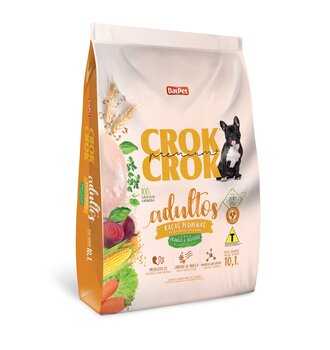 CROK CROK RAÇAS PEQUENAS FRANGO E VEGETAIS 10,1KG