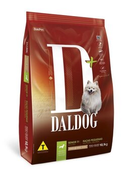 DALDOG D+ SÊNIOR RAÇAS PEQUENAS - FRANGO 10,1 KG