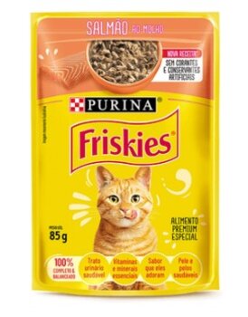 FRISKIES SACHÊ - SALMÃO AO MOLHO