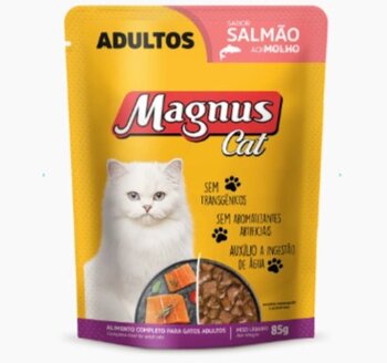 SACHÊ MAGNUS CAT - SALMÃO AO MOLHO